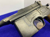 Mauser C96 "Broomhandle" 9mm Blue 5.5" *DESIRABLE "RED 9" EXAMPLE*