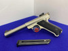1987 Ruger Mark II Target .22 LR Stainless 5.5" *HEAVY TARGET BARREL*