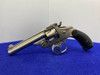 Smith Wesson .32 Double-Action 4th Model Nickel 3.5" *TOP-BREAK REVOLVER*