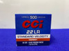 CCI Standard Velocity .22 LR 5,000Rds *AWESOME TARGET AMMO LOT*