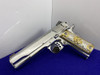 Colt Government Competition .38 Super 5" *BREATHTAKING BRIGHT STAINLESS*
