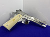 Colt Government Competition 9mm 5" *BREATHTAKING BRIGHT STAINLESS 1911*