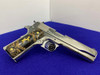 Colt Government Series 70 .38 Super 5" *BREATHTAKING BRIGHT STAINLESS*