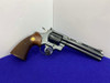 1966 Colt Python .357 Blue 6" *RARE EARLY GENERATION HOLLOW LUG PYTHON*