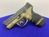 Smith Wesson M&P 45 Shield .45acp Black/FDE 3.3" *TRIJICON HD NIGHT SIGHTS*