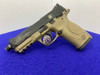 Smith Wesson M&P 22 Compact .22LR Black/FDE *3.6" THREADED BARREL* Reliable