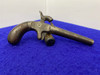 Allen & Thurber Side Hammer Single-Shot Blue *ANTIQUE BLACK POWDER PISTOL*