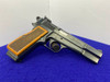 1970 Browning Hi-Power 9mm Blue 4 5/8" *DESIRABLE ADJUSTABLE SIGHT MODEL*