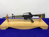 Bushmaster XM15-E2S 5.56 NATO Black 16.1" *EYE-CATCHING OD GREEN FURNITURE*