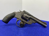 Iver Johnson Safety Automatic Hammer .38 S&W Blue *AMAZING SECOND MODEL*