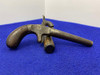 Center Hammer Percussion Single-Shot Blue 3" *ANTIQUE BLACK POWDER PISTOL*