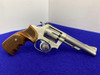 1982 Smith Wesson 63 .22 LR Stainless 4" *DESIRABLE NO-DASH EXAMPLE*