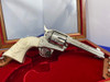 Colt Single Action Army - MASTER SCROLL ENGRAVED- Amazing Hand Carved Ivory