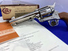 1981 Colt Single Action Army .45 Nickel 4.75" *IMMACULATE 3rd GEN* SET 1/2
