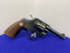 1959 Colt Official Police .38 Spl Blue 4" *EXCELLENT COLT REVOLVER*