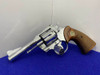 Colt Trooper .38 SPL Nickel 4" *LEGENDARY COLT FAVORED BY LAW ENFORCEMENT*
