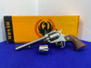 Ruger New Model Single Six 22 WMR Stainless 6 1/2" *WESTERN STYLE REVOLVER*
