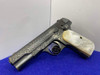1927 Colt M1908 Pocket Hammerless - MASTER SCROLL ARTWORK ENGRAVING -