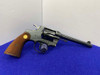 2000 Colt Army Special .38 Spl 6" *NEW JERSEY STATE POLICE REVOLVER*