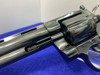 1981 -Vintage- Colt Python .357 Mag Blue 8" -LEGENDARY SNAKE SERIES- Iconic