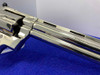 1981 Colt Python .357 Mag -COLLECTIBLE 8" BARREL w/ NICKEL FINISH- Stunning