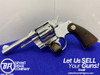 1966 Colt Official Police .38 Spl Nickel *FANTASTIC DOUBLE-ACTION REVOLVER*