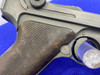 1914 Erfurt Artillery Luger 9mm 8" *SCARCE EXAMPLE 1 of 23,000*