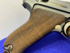 1915 DWM Navy Luger 9mm *DESIRABLE EARLY WWI-ERA PISTOL* 4-Digit Serial