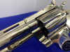 1976 Colt Diamondback .38 Spl Nickel 4" *BEAUTIFUL SNAKE SERIES REVOLVER*