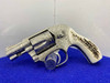 Smith Wesson 649-1 .38S&W *MASTER HAND ENGRAVED* Genuine Stags