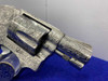 Smith Wesson 649-1 .38S&W *MASTER HAND ENGRAVED* Genuine Stags