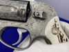 Smith Wesson 649-1 .38S&W *MASTER HAND ENGRAVED* Genuine Stags