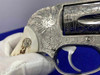 Smith Wesson 649-1 .38S&W *MASTER HAND ENGRAVED* Genuine Stags