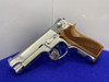 1996 Smith Wesson 4006 .40 S&W 4"*BREATHTAKING BRIGHT STAINLESS & FIRE BLUE