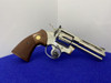 1980 Colt Python .357 Mag Nickel 4" *LEGENDARY SNAKE REVOLVER* Awesome
DESIRABLE NICKEL FINISH - Penny - No Reserve
