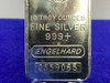 (1) 10oz engelhard silver bar