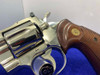1972 Colt Python .357 Mag Bright Nickel *ROLLS-ROYCE OF REVOLVERS* Stunning