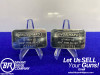 2 VINTAGE Engelhard *Consecutive serial #* -10oz SILVER BARS *20 Troy Oz*