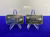 2 VINTAGE Engelhard *Consecutive serial #* -10oz SILVER BARS *20 Troy Oz*