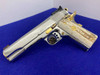 Colt Gold Cup Trophy .38 Super 5" *BREATHTAKING BRIGHT STAINLESS & 24K GOLD