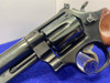 1980 Smith Wesson 25-5 .45 Colt Blue 4" *POWERFUL DOUBLE-ACTION REVOLVER*