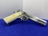 Colt 1911 Classic Government .45 ACP *STUNNING BRIGHT STAINLESS STEEL*