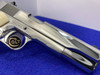 Colt 1911 Classic Government .45 ACP *STUNNING BRIGHT STAINLESS STEEL*