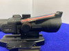 Trijicon ACOG 3x24 Scope *LOW HEIGHT, DUAL ILLUMINATED RED CROSSHAIR*