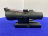 Trijicon ACOG 3x24 Scope *LOW HEIGHT, DUAL ILLUMINATED RED CROSSHAIR*