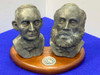 Collectible Horace Smith & Daniel Wesson Busts *SET 04/50 MADE*