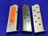 Lot of (3) Assorted .45 ACP Pistol Magazines *RUGER, KIMBER, MITCHELL ARMS*