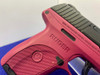 2015 Ruger LC9s 9mm Black 3.12" *HEAD-TURNING RASPBERRY COLORED FRAME*