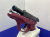 2015 Ruger LC9s 9mm Black 3.12" *HEAD-TURNING RASPBERRY COLORED FRAME*