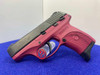 2015 Ruger LC9s 9mm Black 3.12" *HEAD-TURNING RASPBERRY COLORED FRAME*